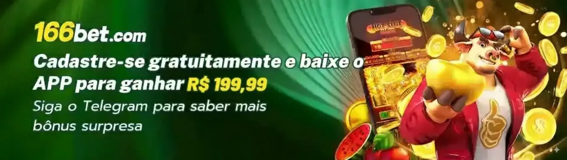 Baixe o App 166Bet Aproveite a oferta de boas-vindas do 166Bet